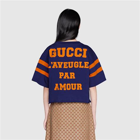 gucci womens tshirta|t shirt amour Gucci.